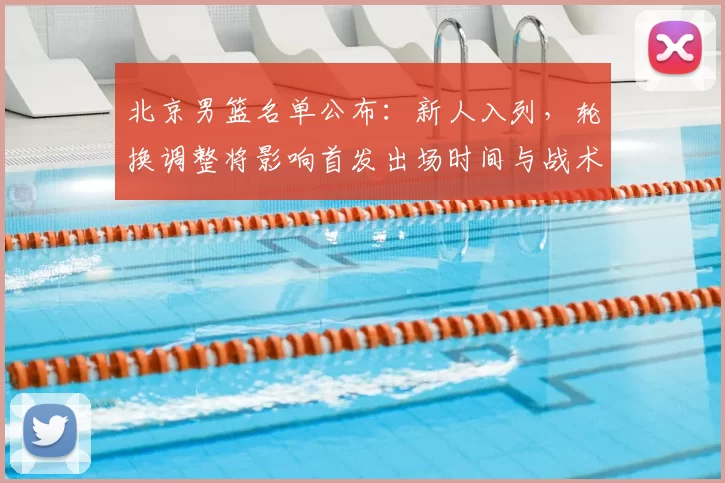 北京男篮名单公布:新人入列,轮换调整将影响首发出场时间与战术布置